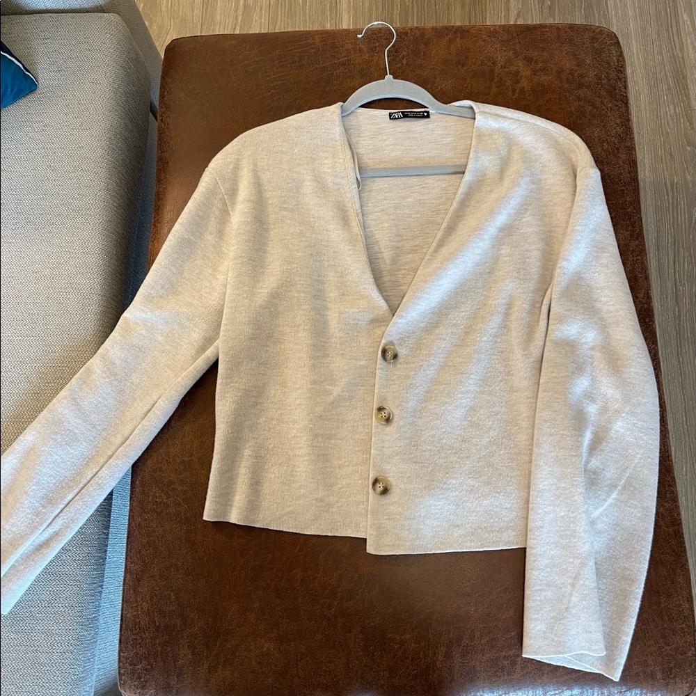 Zara Button-up Cardigan